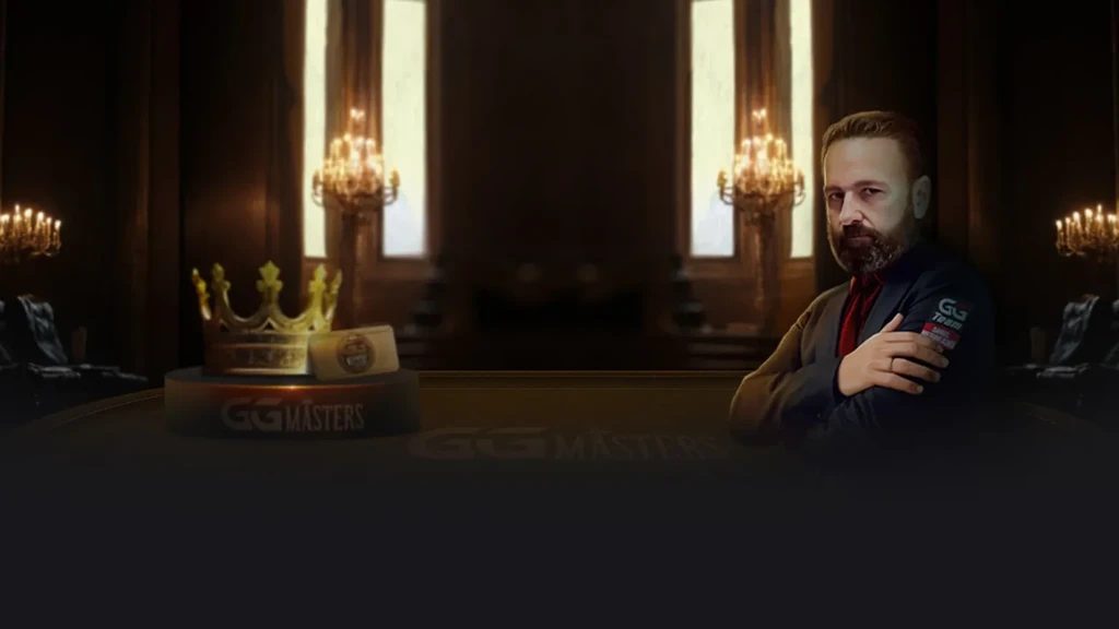 GGMasters key visual with Daniel Negreanu