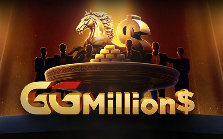 GGMillion$ poster: a network-wide series available from every skin under one GGPass